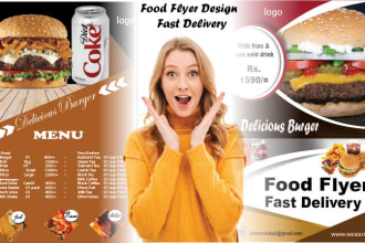 design magnificent flyer, poster or newspapers, magazine ad