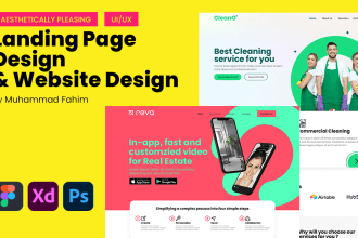 craft an expert website design using figma