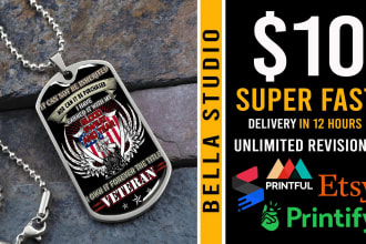 make brilliant shineon dog tag, necklace design