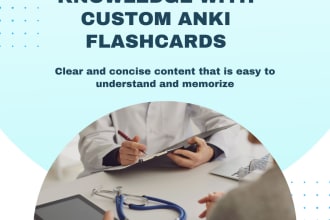 master medical knowledge with custom anki flashcards