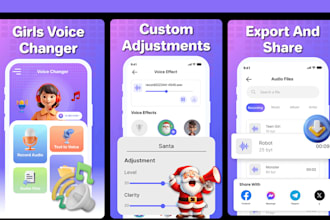 create best app screenshots for play store and app store within 24 hours