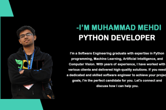 do python cpp coding, script, development and  assignments