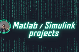 do your matlab programming and simulink projects