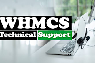 provide support for whmcs reseller hosting business