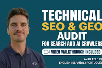 do a technical SEO and GEO audit of your website