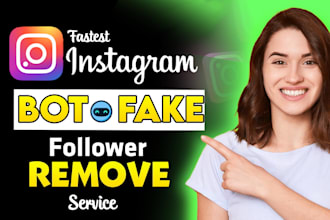remove fake bot ghost followers from your instagram tiktok and twitter id
