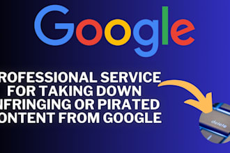 remove unwanted defaming content from google search and website under dmca