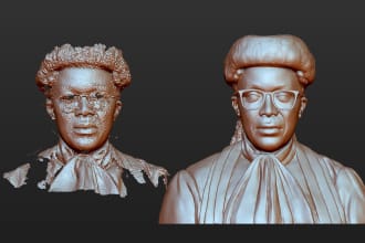 sculpt a highly detailed 3d model