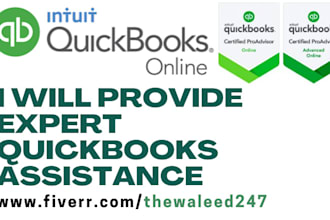 provide expert quickbooks assistance