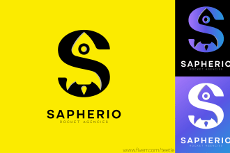make professional minimalist business logo with copyright