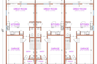draw 2d architectural floor plans autocad no seal and sign