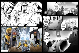 draw good comic page or illustration base on your script