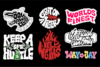 do custom design, logo any vector hand draw for anything