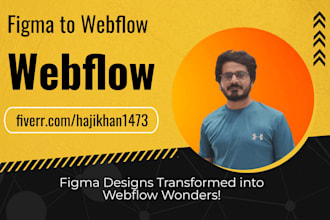 develop webflow website, figma to webflow, webflow expert