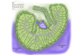 render architectural site plan, plat map, master plan