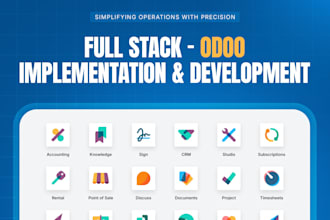 odoo erp implementation, customization and module development