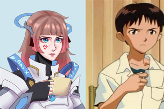 draw your character or ocs into a funny meme that you like