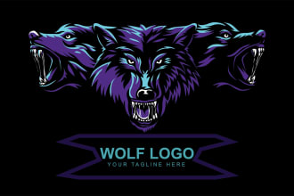 create modern animal sports, mascot and gaming logo
