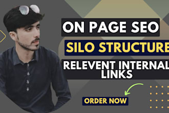 do on page SEO,internal links will make the best silo structure for website
