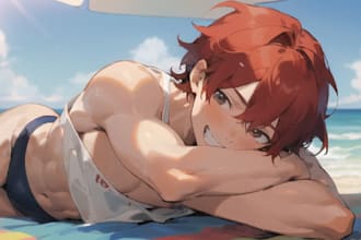 draw nsfw yaoi, bara, male nsfw or sfw