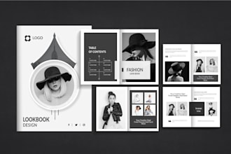 design lookbook, catalog, annual report, whitepaper, booklet