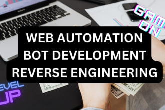 reverse engineer websites and apis to develop custom bots