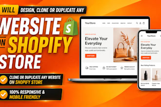 clone, recreate or duplicate your shopify store