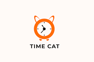 design a creative minimalist negative space logo