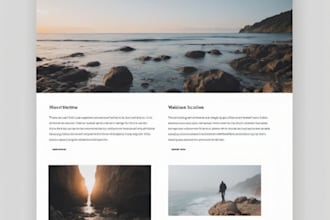 create hubspot website and landing pages with consultancy