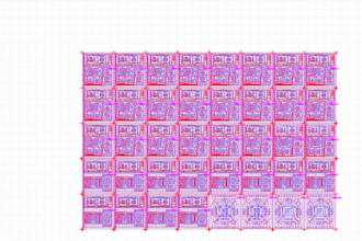make layout for fab out of mems devices