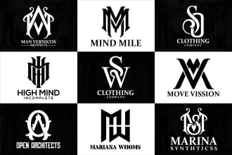 design luxury fashion clothing brand modern streetwear apparel urban letter logo