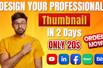 design your professional thumbnail