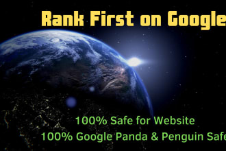 rank your website google first page