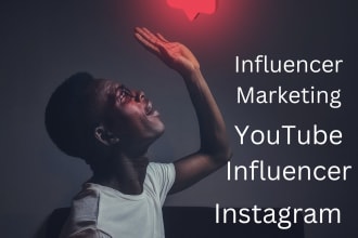create list of influencers for youtube, instagram and tiktok