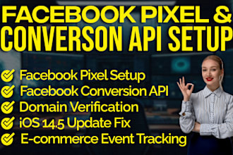 fix or set up facebook pixel and conversion api server side tracking