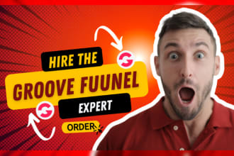 create eyecatcher landing pages in the groovefunnel and groovepages