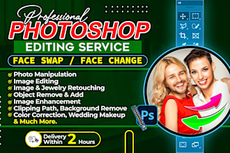 be a photoshop expert, i do photo editing image manipulation portrait retouching