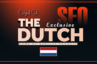 create dutch backlinks seo of websites with dutch link building