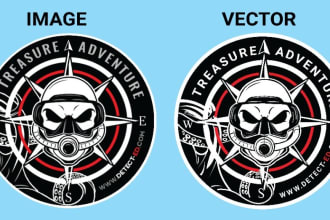 do vector tracing, edit redraw modify the sketch icon and image