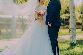 wedding photo colour grading