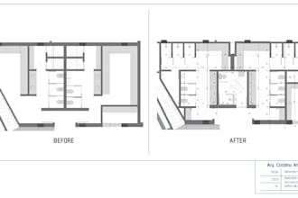 redesign your spaces in the floor plan for more efficiency