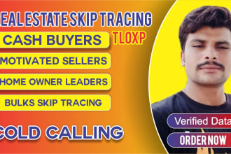 provide real estate leads for active cash buyers list with skip tracing