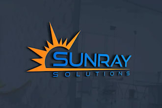 provide professional electrical, plumber, solar, eco energy logo for you
