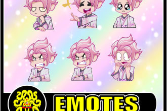 make emotes or badges for twitch or whatever