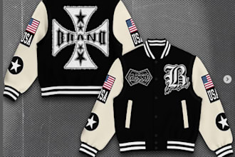 make varsity jacket design