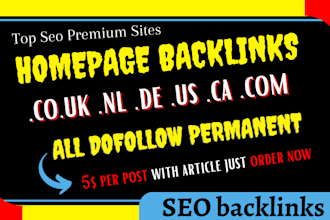 make co uk ca us de nl com homepage seo backlinks