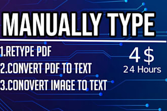 manually retype pdf to word, pdf to word ,image to word,