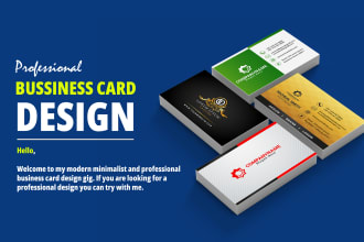 do professional and print ready business card