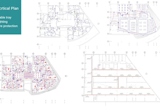provide revit mep electrical , 3d modeling and shop drawings