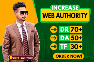 increase domain authority da domain rating ahrefs DR with quality seo backlinks